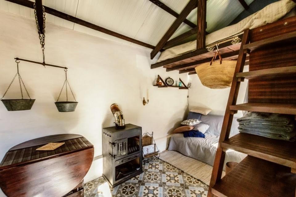 Unique Tiny House With Natural Building Techniques Figueiro Dos Vinhos Exteriör bild