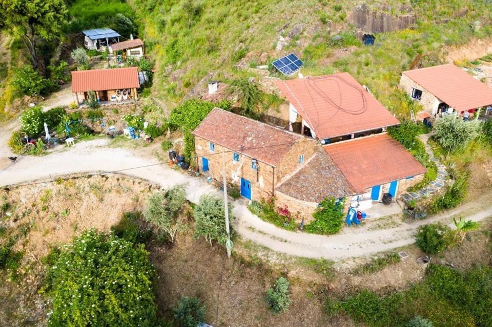Unique Tiny House With Natural Building Techniques Figueiro Dos Vinhos Exteriör bild