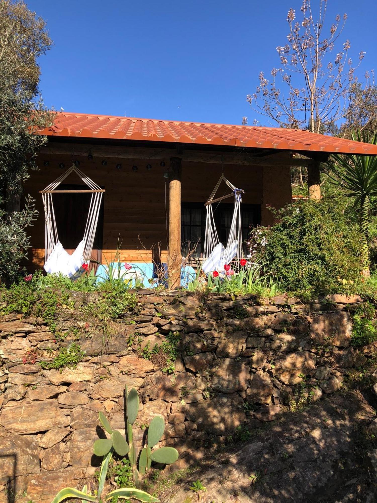 Unique Tiny House With Natural Building Techniques Figueiro Dos Vinhos Exteriör bild